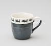 Soho Kiln Mug, Black Cat, Black, 8.4×9cm (350cc), 759-07-673