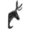 Animals Deer Head Hook Hanger Rack Holder Wall Mount for Home Room Decor