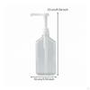 Syrup Dispenser with Pump Clear Sauce Container for Baristas, Bubble
