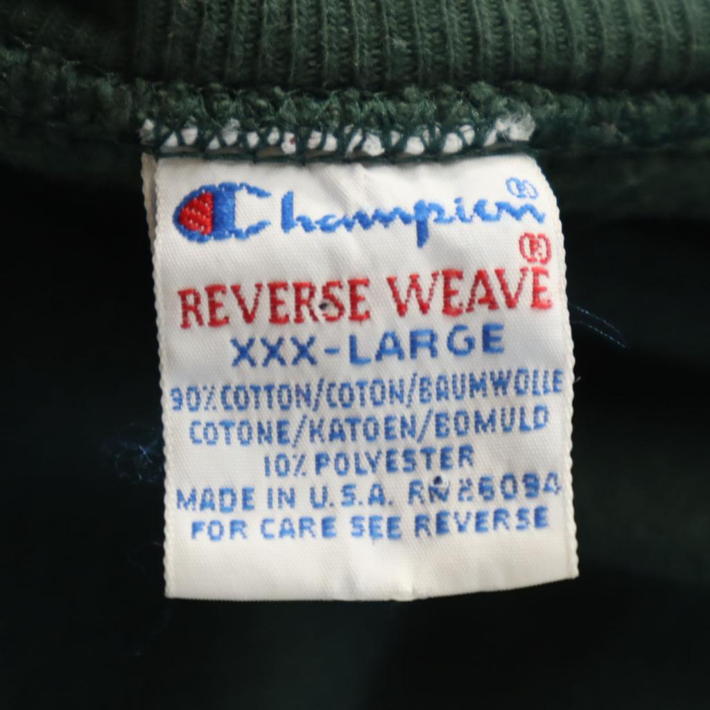 Champion 90s Reverse Weave Embroidered Tag Old Long Sleeve Sweat Men's Used
