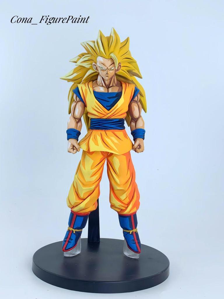 [USED] Dragon Ball DAIMA Custom Super Saiyan 3 Son Goku (Repainted)