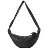 High End, Niche Top Layer, Can Be Sung Bag, Lazy Commuting Style, Cow Horn Bag, Genuine Leather, Shoulder and Crossbody Dumpling Bag