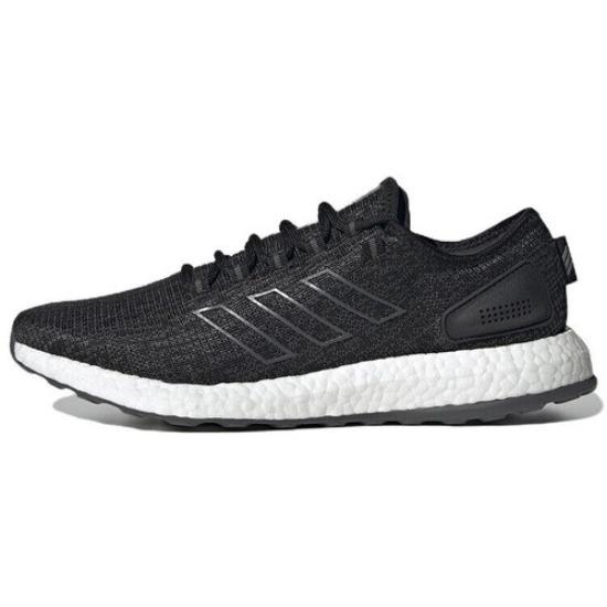 Adidas PureBoost Черный Белый - HP2622 EU 38 чёрный