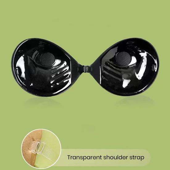 Women Silicone Chest Pad Sweat-proof Anti-slip Invisible Thickened Breast Support Sticky Pasties Nipple Covers Strapless Adhesive Bra Women