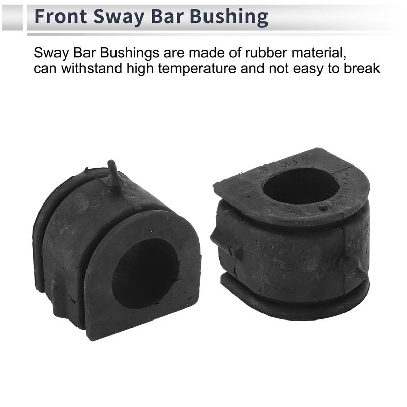 UXCELL Front Stabilizer Bar Links with 2 Pcs Bushing for Hummer H3 06-10 No.K750185