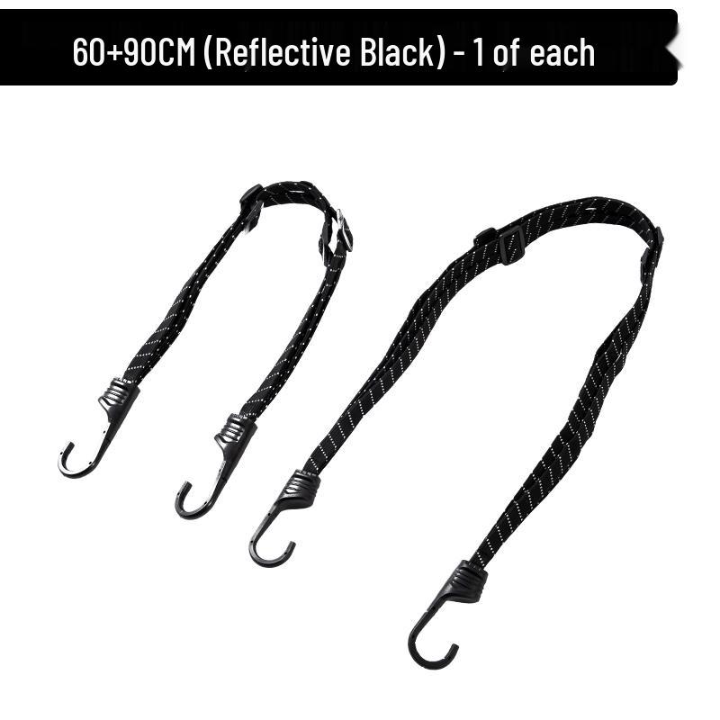 Motorcycle Tie-Down Rope, Helmet Strap, Elastic Band, Bundling Rope for Bicycles and E-Vehicles