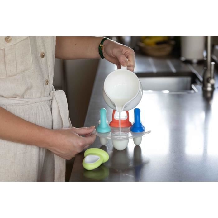 Ice Pop Molds - NUBY - Fruitsicles - 4 Sticks