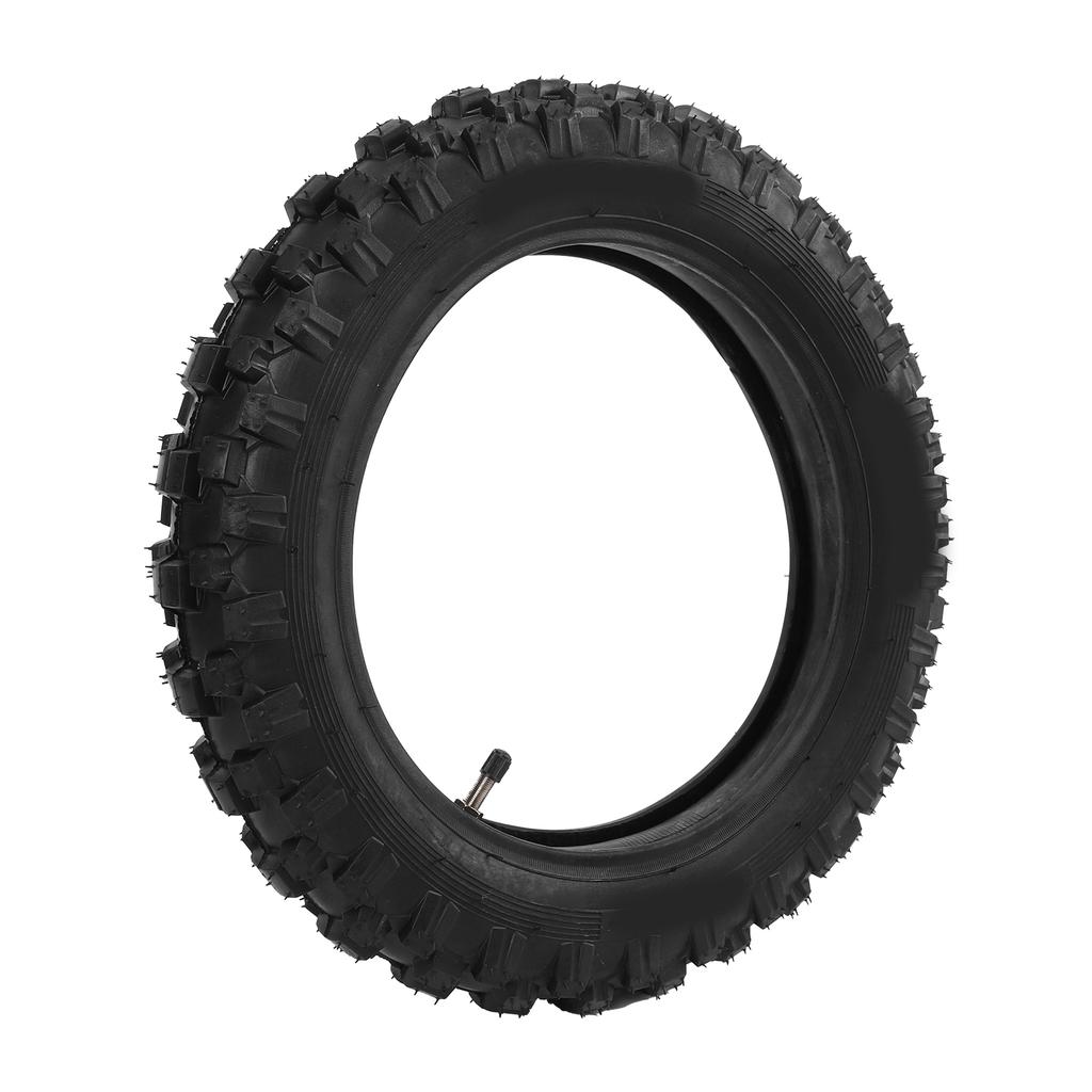Juego de Neumático y Cámara de Aire Todoterreno 2.5 10 pulgadas Neumático de Goma y Cámara de Aire de Repuesto para Llanta de 10 Pulgadas Moto de Cross