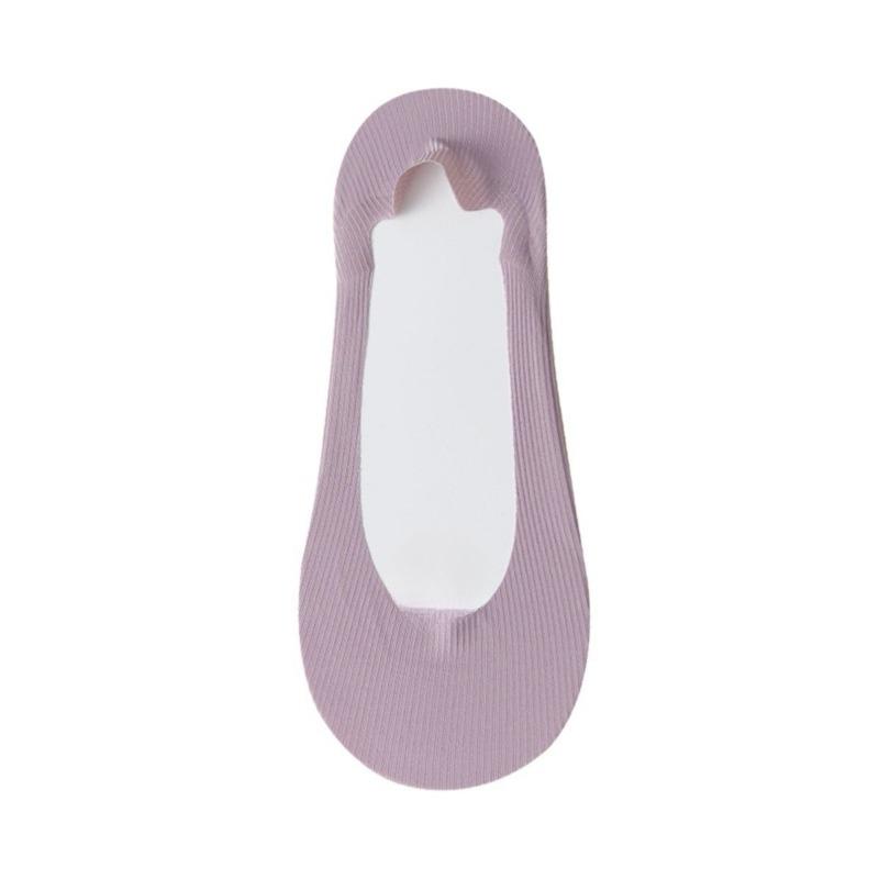 Women's Summer Thin Breathable Cotton Bottom Invisible Non Slip Non Fall with Shallow Mouth Ice Silk Boat Socks