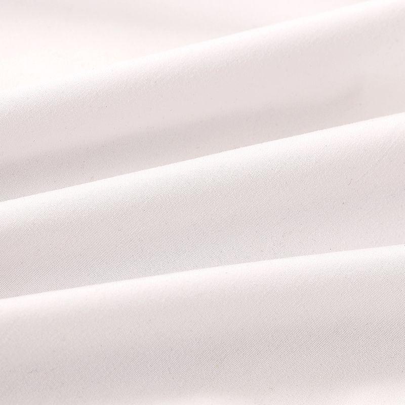 Breathable Dustproof Fitted Sheet Solid Color Mattress Protector For Ultimate Comfort