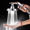 Adjustable Bathroom Shower Head Shower Head Hand Shower High Pressure Water Saving One Button To Stop Water Shower Heads