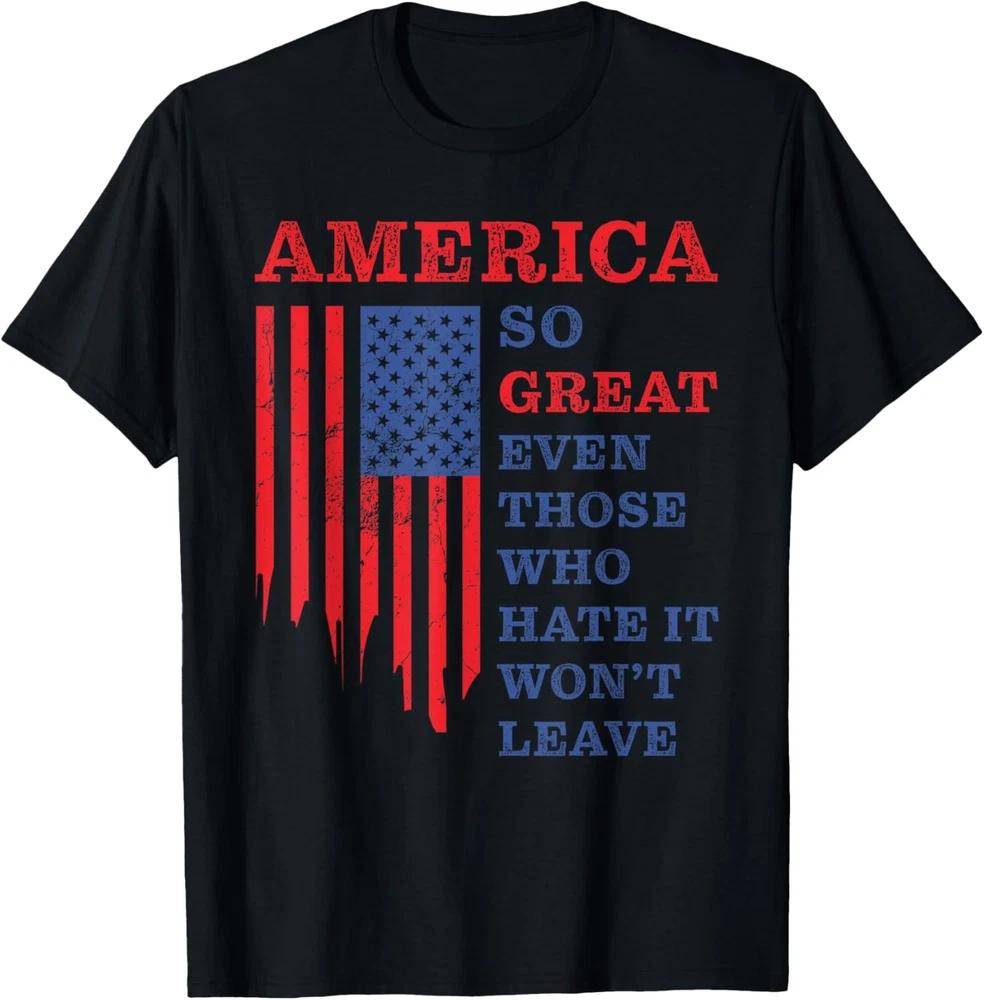 Amerika Rolig Patriotisk Sarkastisk Humor Unisex T-shirt