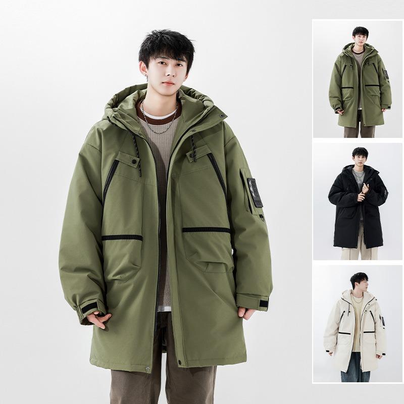 Winter down jacket versatile thickened couple