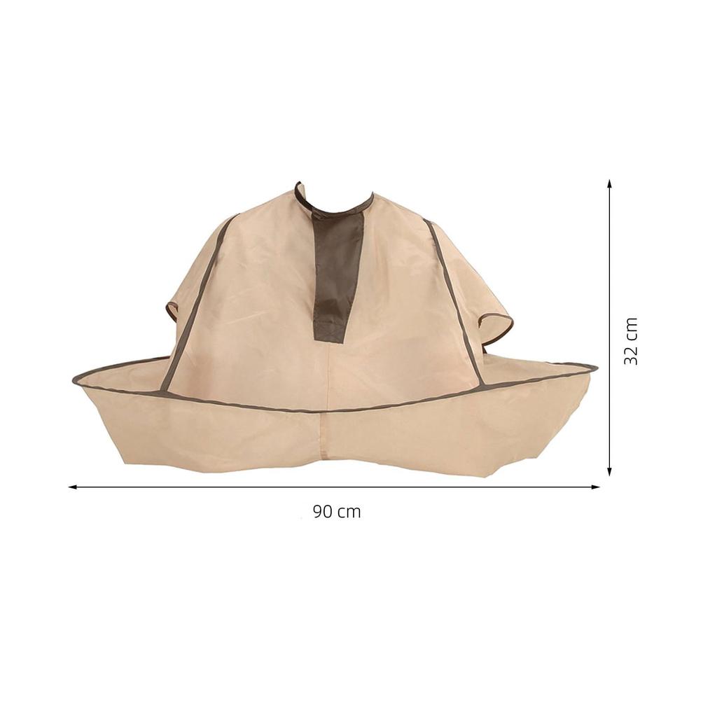 FUYUERO Haircut Hair for Easy Home Hair and Haircutting Includes Storage Khaki Cape, Apron, Waterproof, Foldable, Haircuts, Dyeing, Tools, Bag,