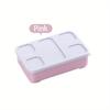 Bento Lunch Box,Reusable Plastic Food Container, Stackable Leak Proof,for School Office Travel,Men Women Teens,Meal Prep Storage