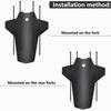 1 Set of Bicycles Front Rear Mud Guard for Mountain Bikes Bicycles Mud Guard Adjustable Bicycles  Front Rear Mudguards