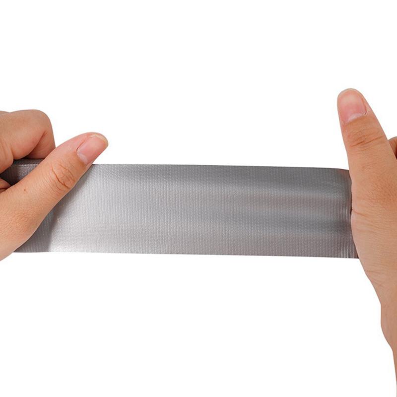 10M Super Sticky Cloth Tape Carpet Floor Waterproof High Sticky Silver Gray Tape