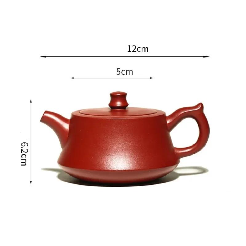 150ml Purple Clay Tea Pot  Home Dahongpao Customized Teaware Handmade Xishi Teapot Kettle Tea Ceremony