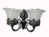 Metal Antique Designer Imported Wall Light Lamp, Without Bulb, Golden Antique