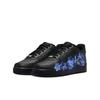 Nike Air Force 1 Abrasion Resistant Height Increasing Low Top Skateboard Shoes Unisex Black White Blue CW2288-001(Team577-S-BOX)