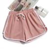 Sporty Three-Quarter Length Yoga Slimming Loose Plus Size Hot Pants & Pajama Shorts for Women and Girls