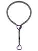 European & American Gothic Cuban Chain Love Pendant Adjustable Necklace