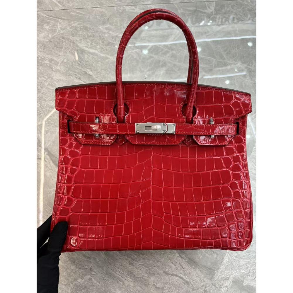 Bolsa com padrão de crocodilo nova moda e versátil bolsa de mão e transversal bolsa feminina de couro