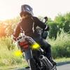 Motorcycle LED Blinkers Signal Lamps with 25cm Wiring, Easy Installation, 30000 Hours Lifespans, for ATVs and Motorbikes