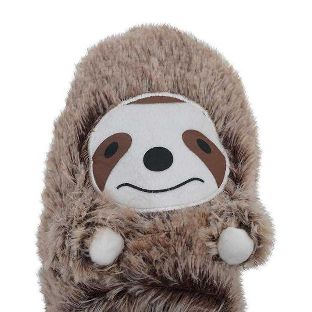 Keanu Childrens/Kids Sloth Faux Fur Mules