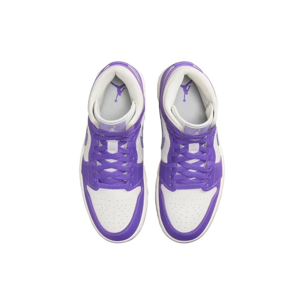 Jordan 1 Mid Action Grape Women's BQ6472-504