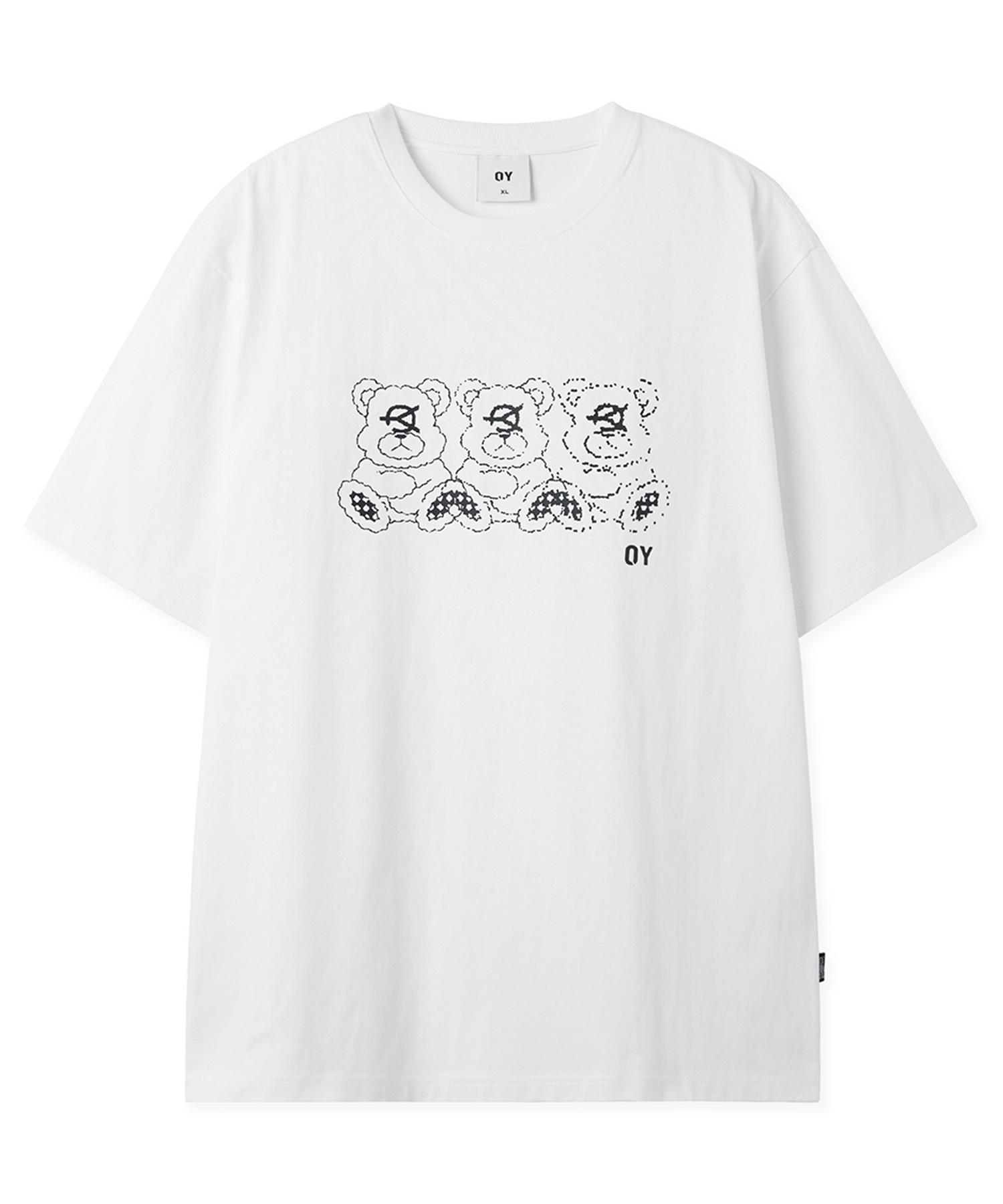 Oy Pixel Art Dolly Tee - White M