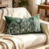 Breathable Christmas Pillowcases Sofa Home Decor Throw Pillow Case  for Sofa Couch Living Room