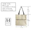 Women Vintage Linen Tote Bag - Large Capacity Christmas Print Shoulder Handbag for Casual & Grocery Shopping KTB