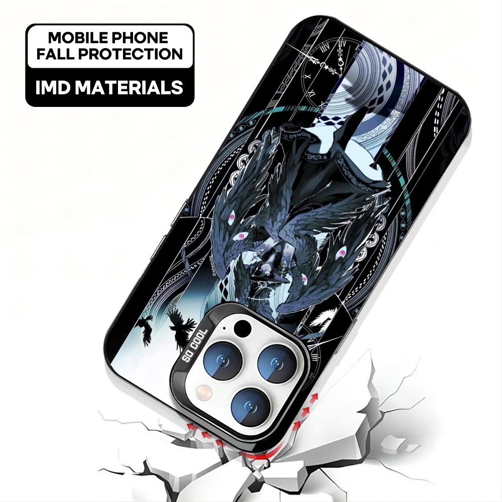 Lord of Mysteries Phone Case black IMD Colorful Silver Suitable case for iPhone 17 16 e 15 14 13 12 11 Pro Max