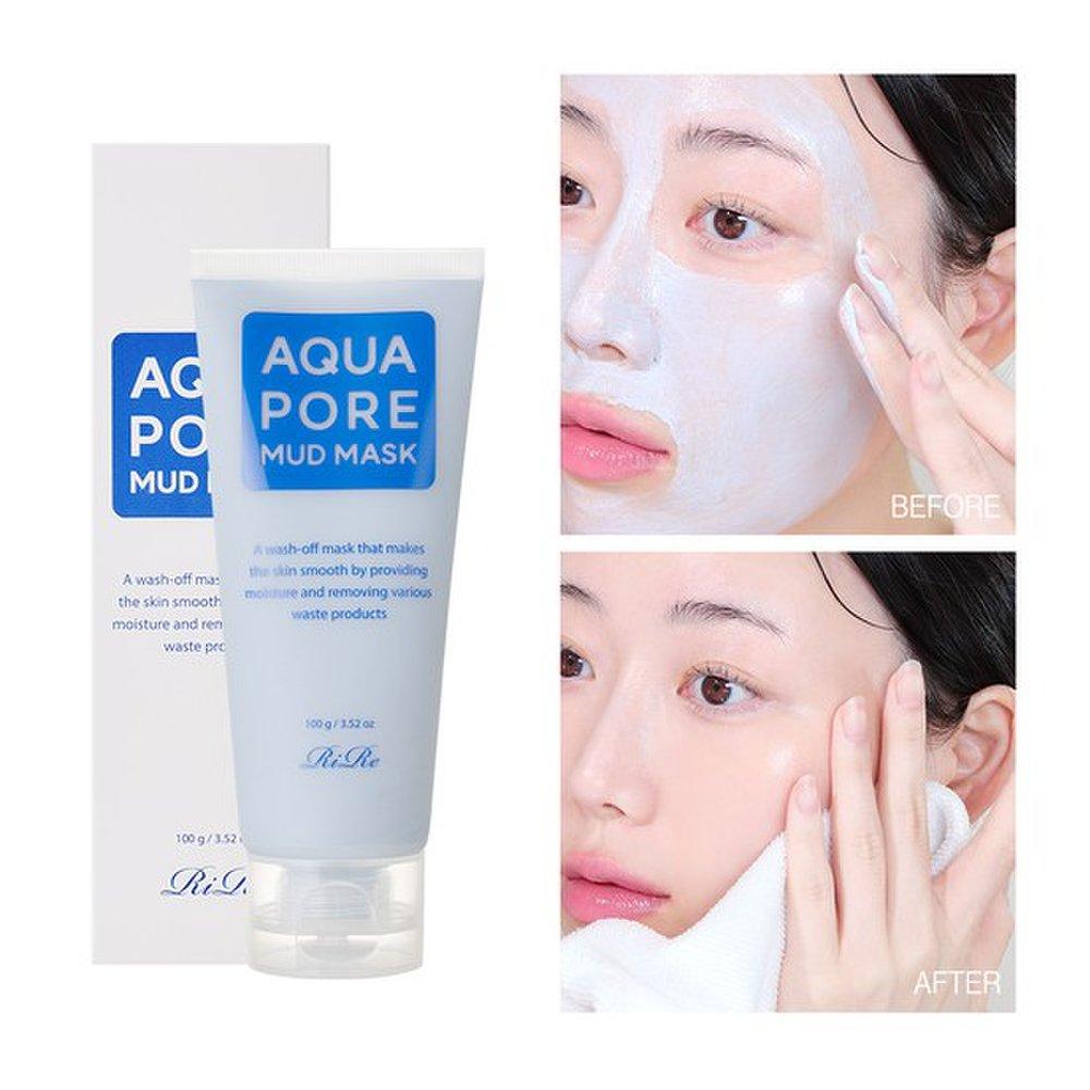 RIRE Aqua Pore Mud Mask / Wash Off Pack 100g