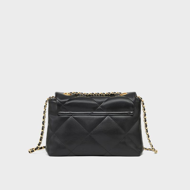 Bags women's autumn and winter new women's bags high-end chain diamond underarm bags leather crossbody bags