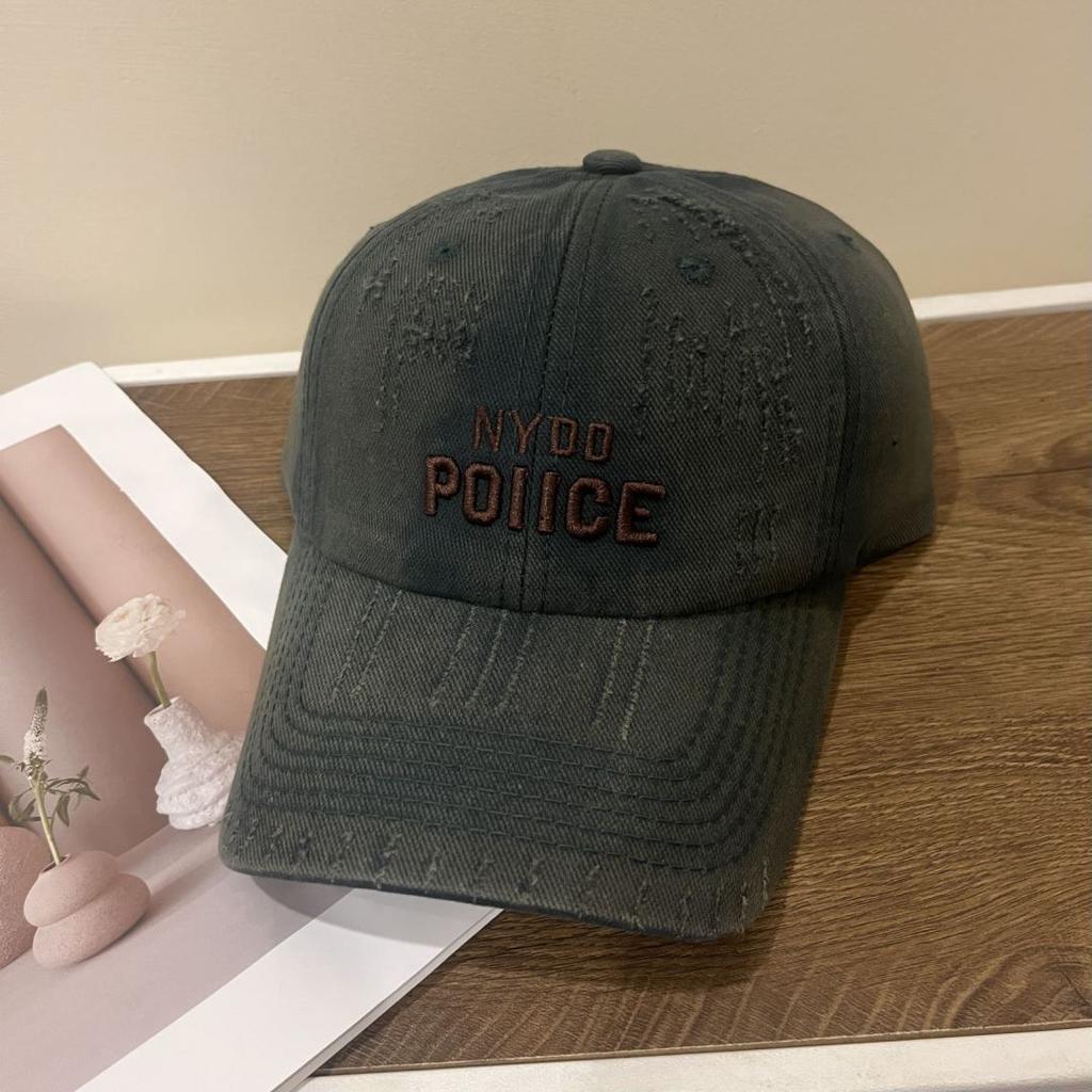 American Baseball Cap Women's New Washing Embroidered Letter Hat Men's Face Showing Small Personality Sun Protection Baseball Cap