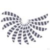 12 Pcs Shield Cut Turkey Feather Fletch Fletching Shape