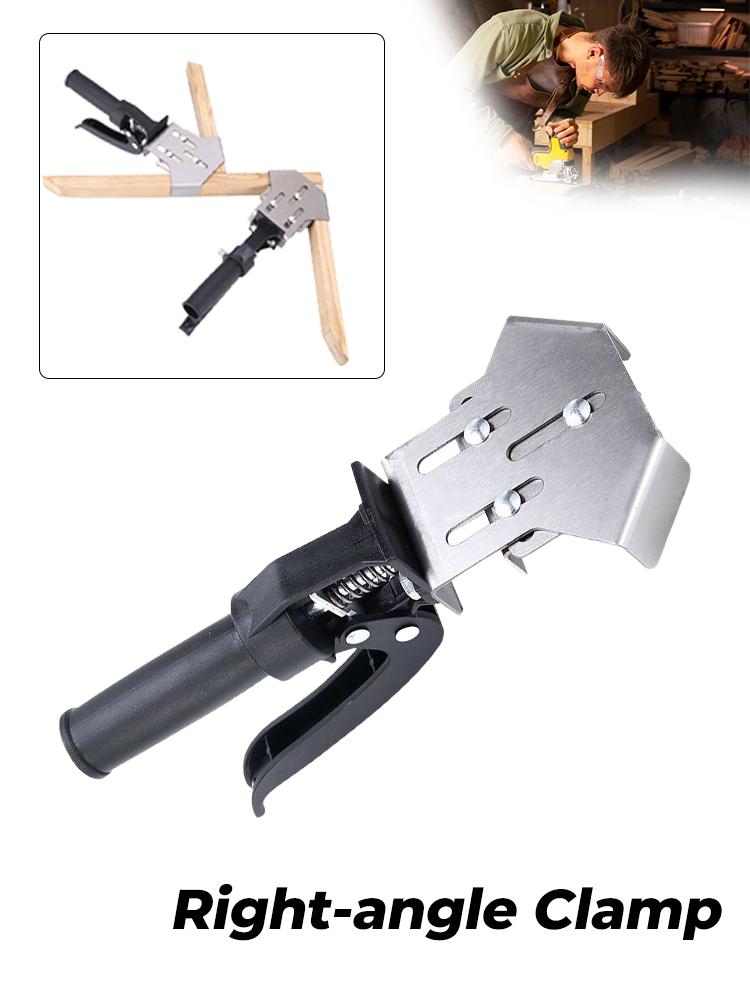 1pc Stainless Steel Right Angle Clamp 90 Degree Fixer Welding Woodworking Tool Quick Clip Single Handle Corner Clamps Tools