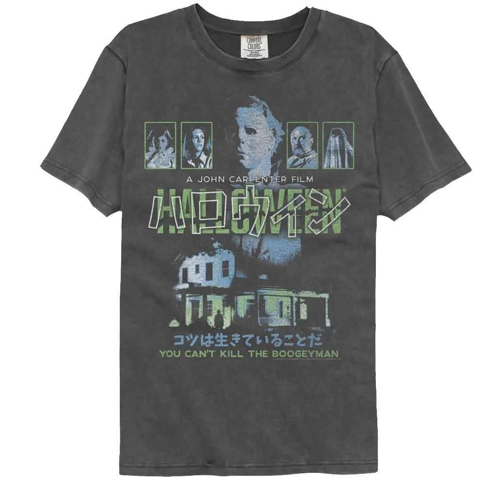Halloween - Poster Style W Japanese - American Classics - Solid Gray Short 110