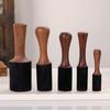 Nyingchi Tibetan Singing Bowl Set: Handmade Wooden Mallet with Leather Wrap for Sound Bowls.