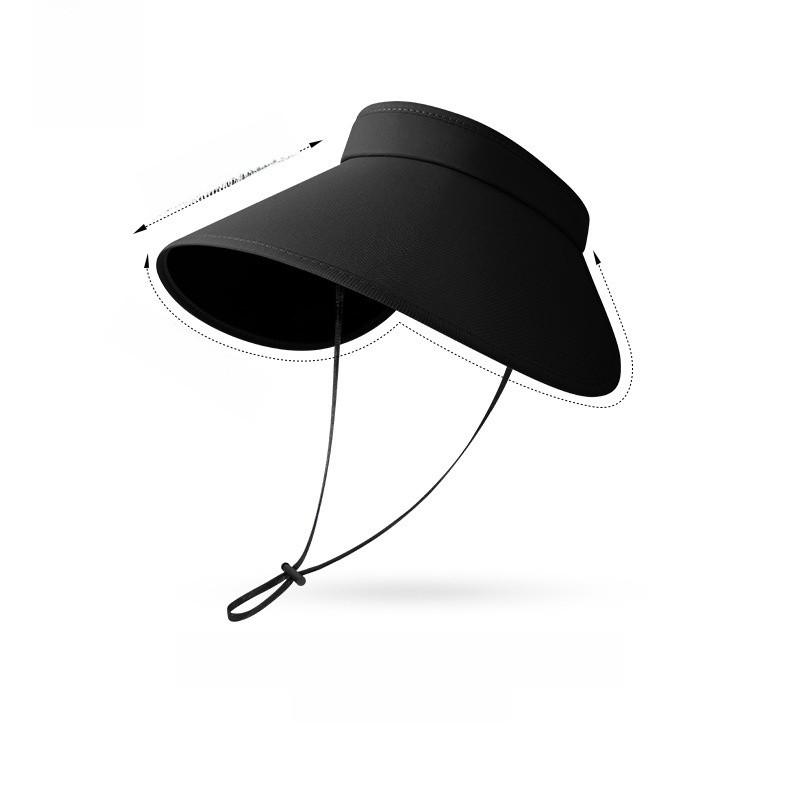Summer Breathable Sun Hat With Wide Brim For Outdoor Uv Protection