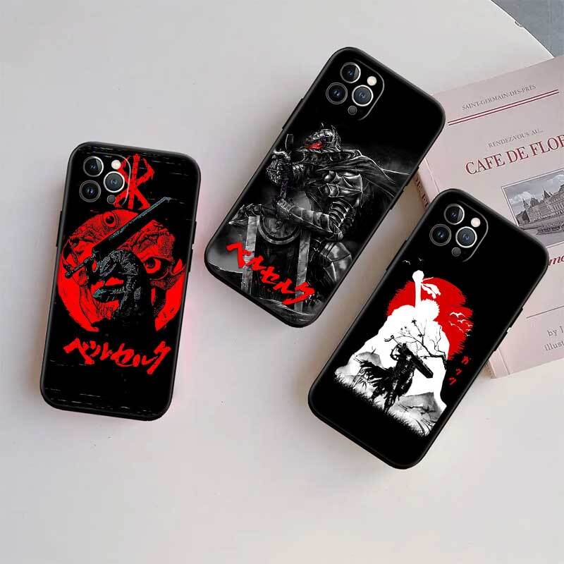 Berserk Guts Case for Samsung Note 20 10 S25 Plus Ultra Lite FE M20 M21 M30 M31 M51 A11 A26 A51 A52 A53 A56 A70 A71 A72 A73