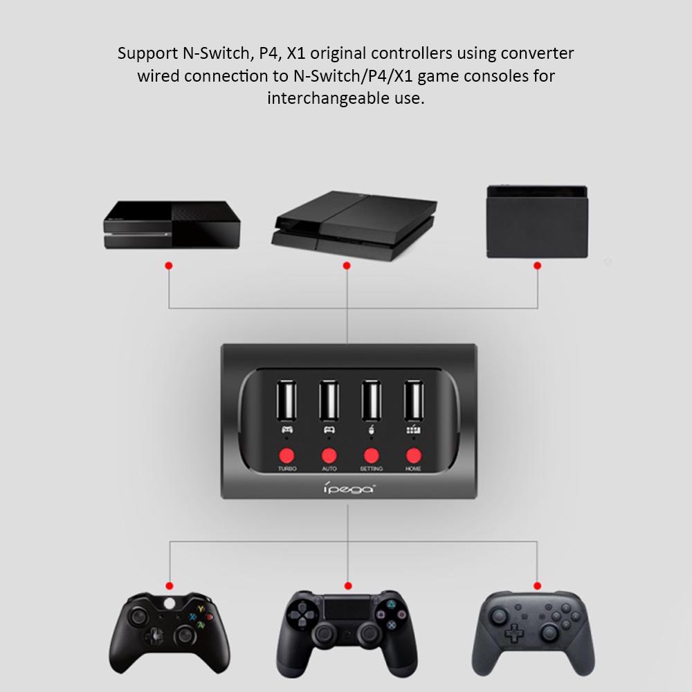 Buy Ipega Pg 9133 Keyboard And Mouse Converter For N Switch P4 X1 Portable Converter For Mobile Fps At Affordable Prices Free Shipping Real Reviews With Photos Joom
