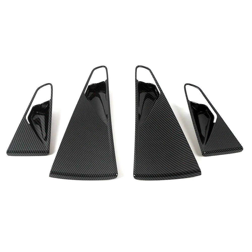 For Volkswagen VW ID.4 ID4  2022 2023 Car Interior Part Refit Inner Door Handle Bowl Panel Cover Trim Sticker Anti Scratch