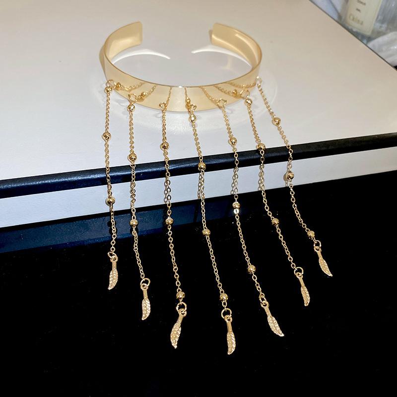 Holiday Style Exaggerated Starfish Opening Bracelet Metal High-end Arm Ring Cold Wind Temperament Jewelry Women