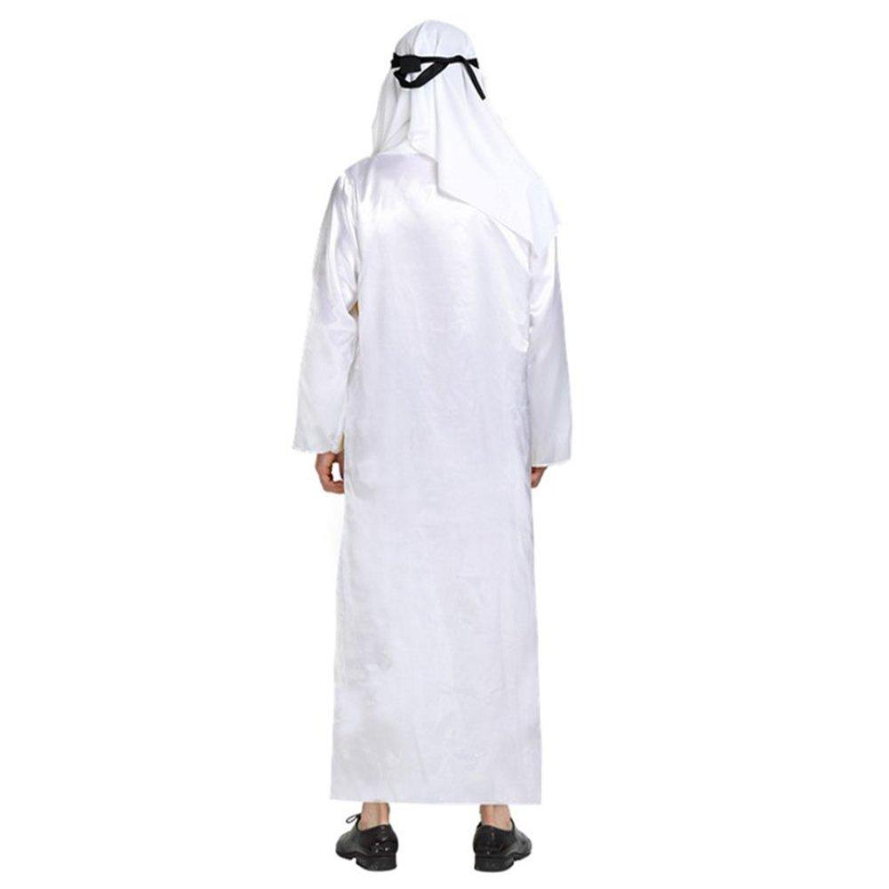 Arab Cosplay Oil Tycoon Costume Halloween Millionaire King Costume Fancy Dress C530 [monoii]