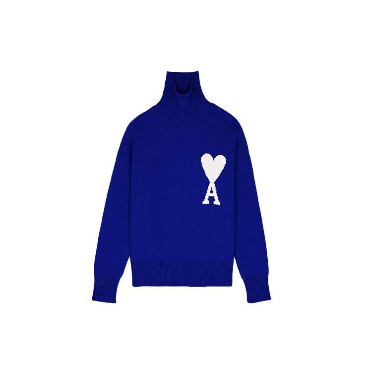 AMIPARIS FW21 Sweater Men's Blue H21K213-018490