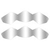 For KYMCO AK550 2021 smoked black light film headlight protection film transparent modification TPU scratch repair film