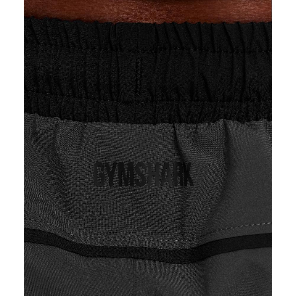Gymshark Arrival Contrast Pants Gs Onyx Grey Gs Black A5b2s Gb78